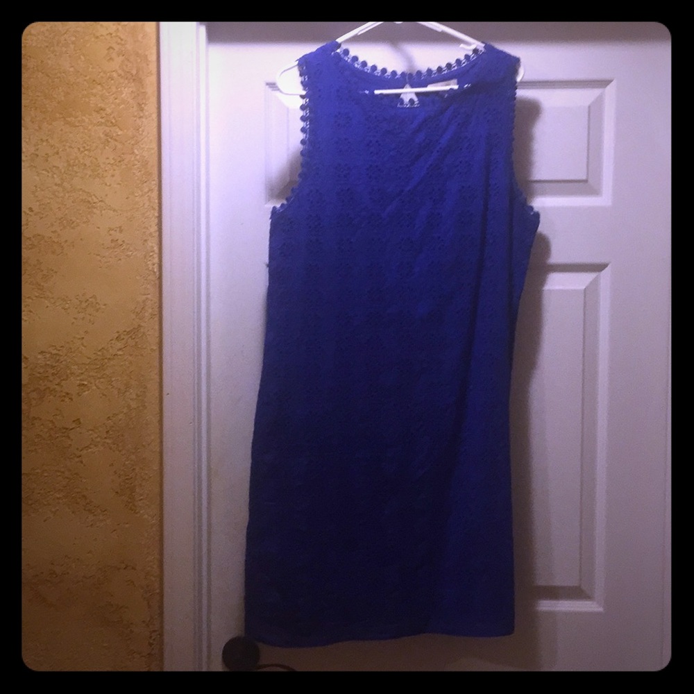 Blue dress